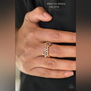 Vintage paparazzi ring